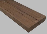 Amerikaans Noten | 4x25cm (40x250mm) | Super Prime | KD | 2.45m