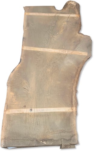 Boomstamblad | Eik | 267cm lang | 10cm dik |  K15