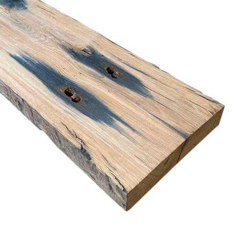 Eiken biels plank | 3,5x24cm | 240cm | bezaagd