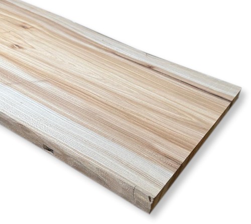 Iepen boekenplank | 2,5x42cm (25x420mm) | 1.05m | SH75