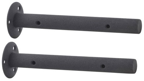 Ronde Plankdragers | Zwart (zware variant) 